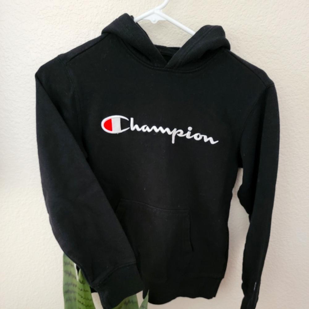 Champion Black Hoodie